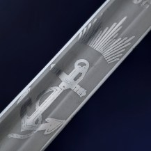 British 1827 Pattern Naval Officers Sword, Early 20th Century by Gieves 19